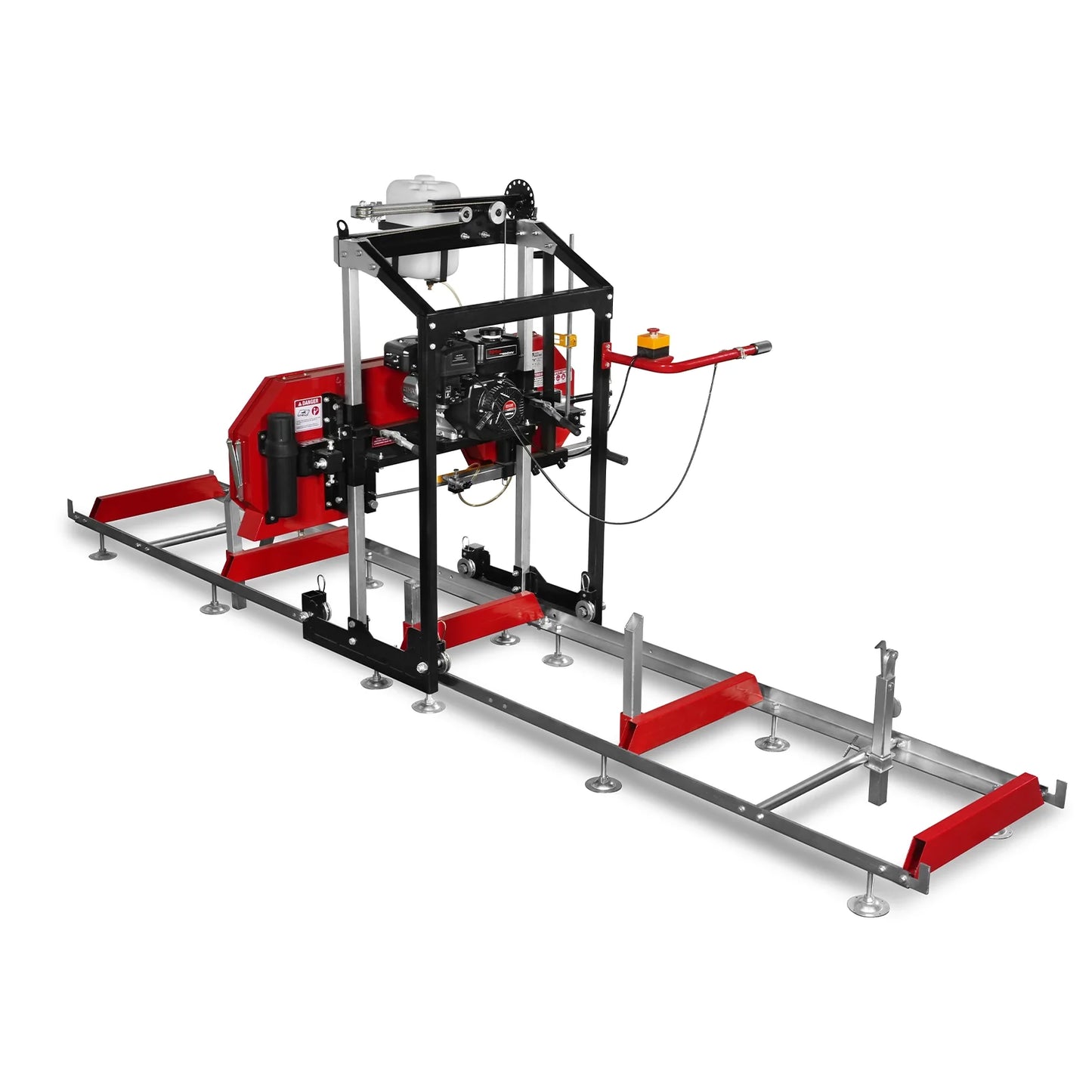 22" Portable Sawmill, 224cc 7HP DUCAR Gasoline Engine, 18" Board Width, 13' Track Length , SM-22