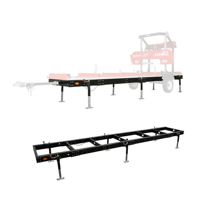 SM-36MAX; SM-36HMAX Trailer Primary Sub-Frame, 20' Track Length