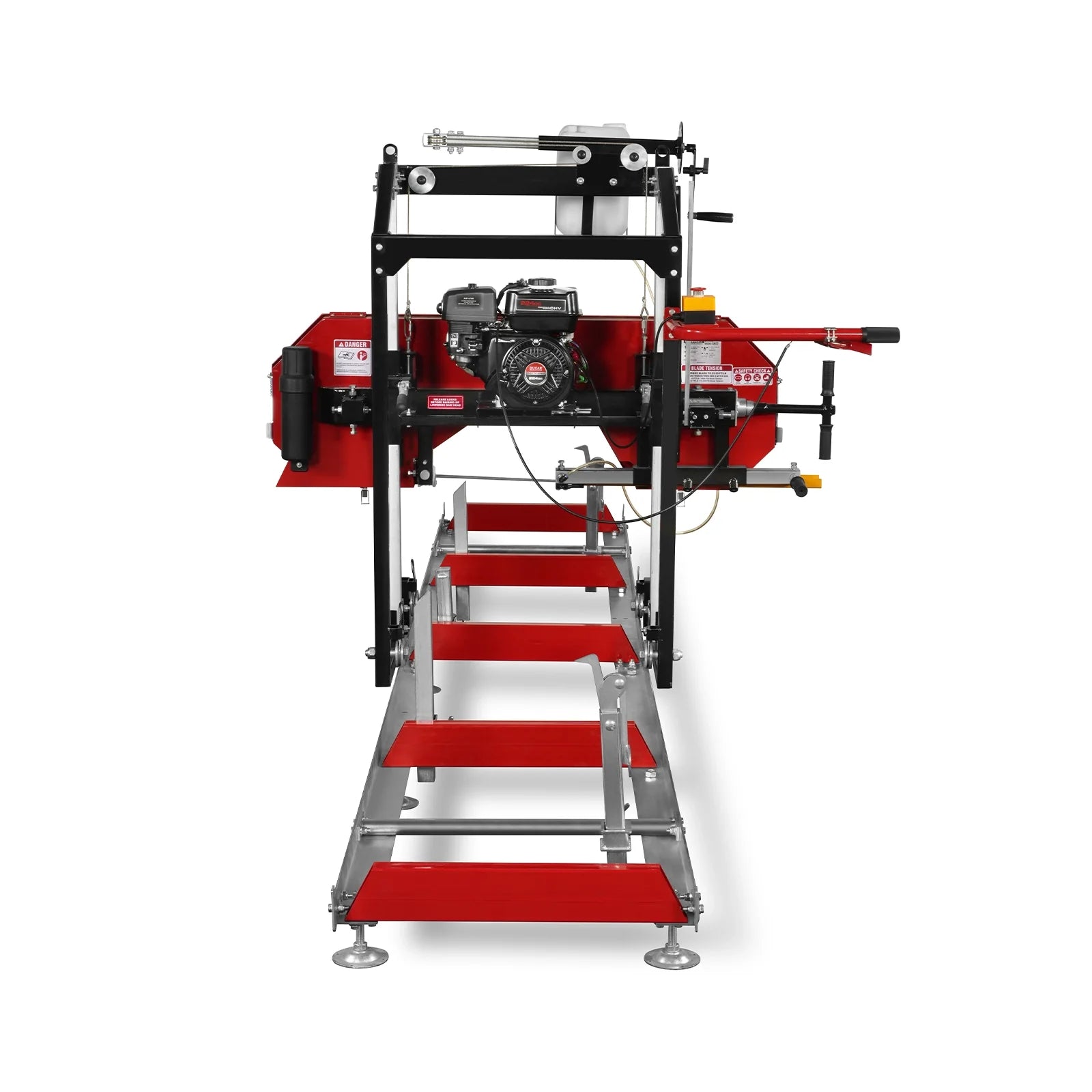 22" Portable Sawmill,  224cc 7HP DUCAR Gasoline Engine,  18" Board Width,  13' Track Length ,  SM-22