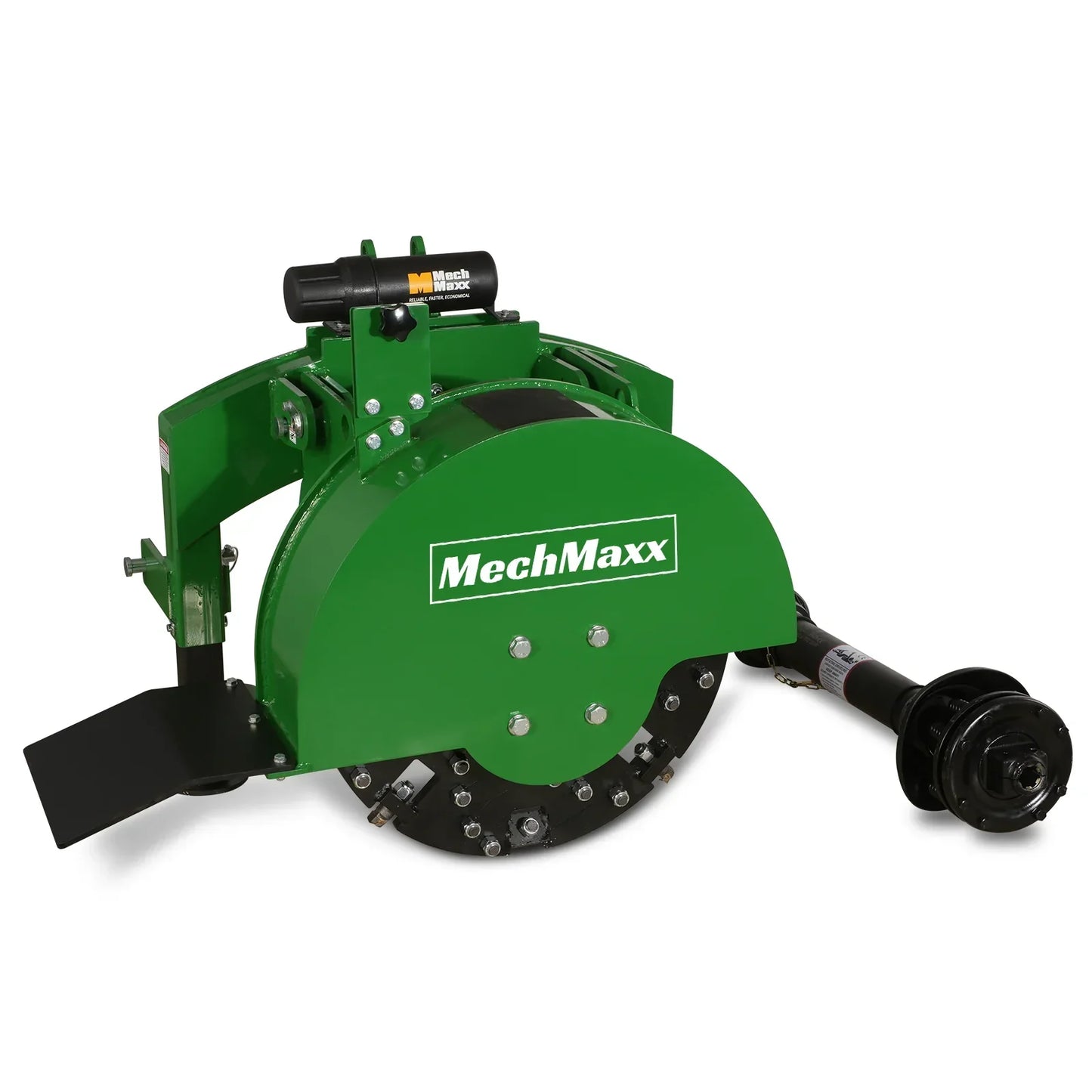 3-Point Hitch PTO Stump Grinder with 34 Carbide Teeth (PTO Shaft Included with Slip Clutch), for 15-45HP Tractor, SG24