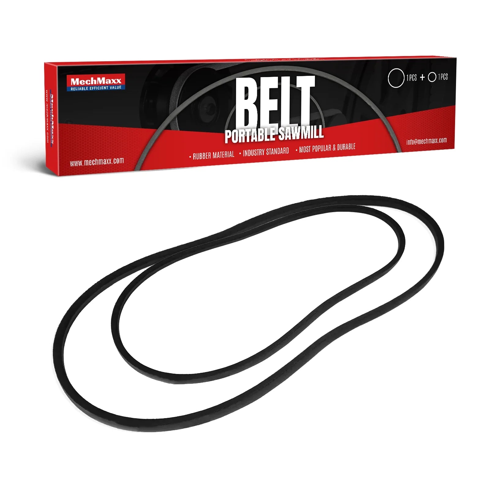 ( 1 Pack / 2 Pcs ) Belt for 22" Portable Sawmill, SM-22 (SKU: 150169; 150169K4; 150320）
