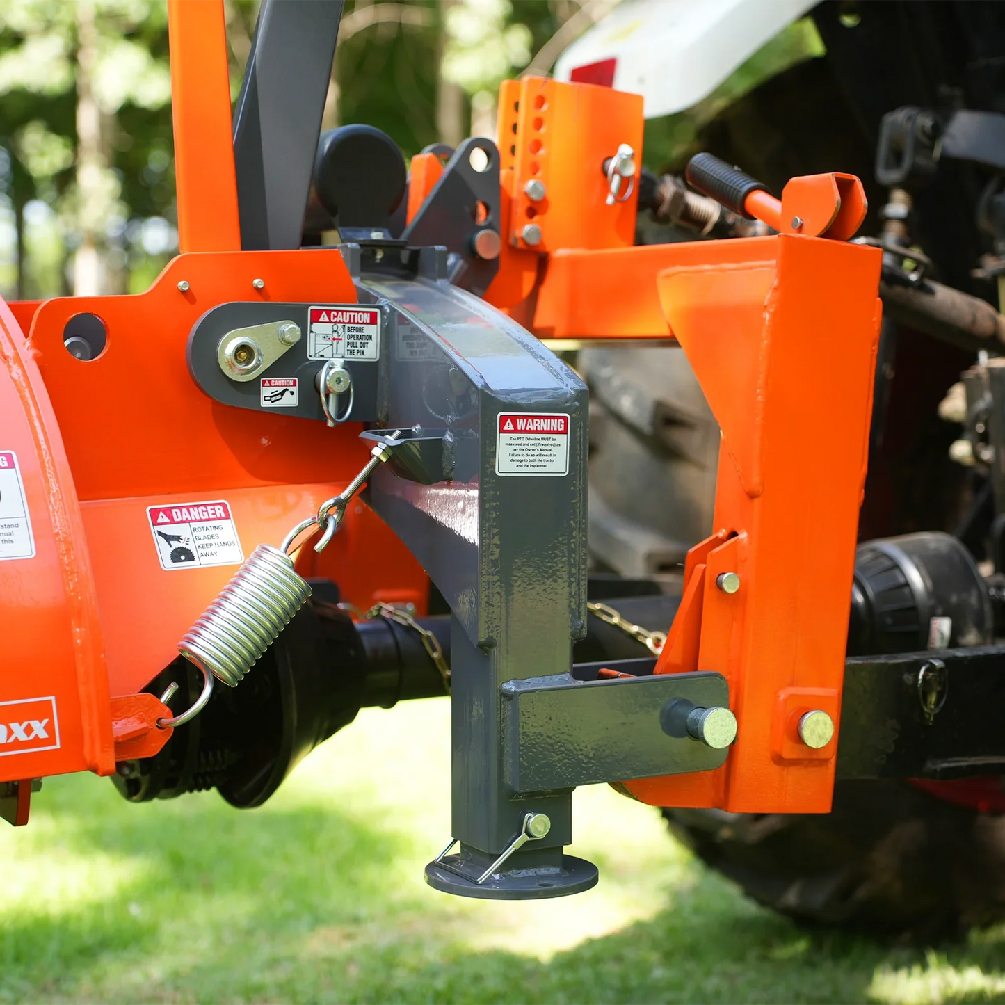 3-Point PTO Stump Grinder with 34 Carbide Teeth (PTO Shaft Included with Slip Clutch), for 15-45HP Tractor, SG24PRO