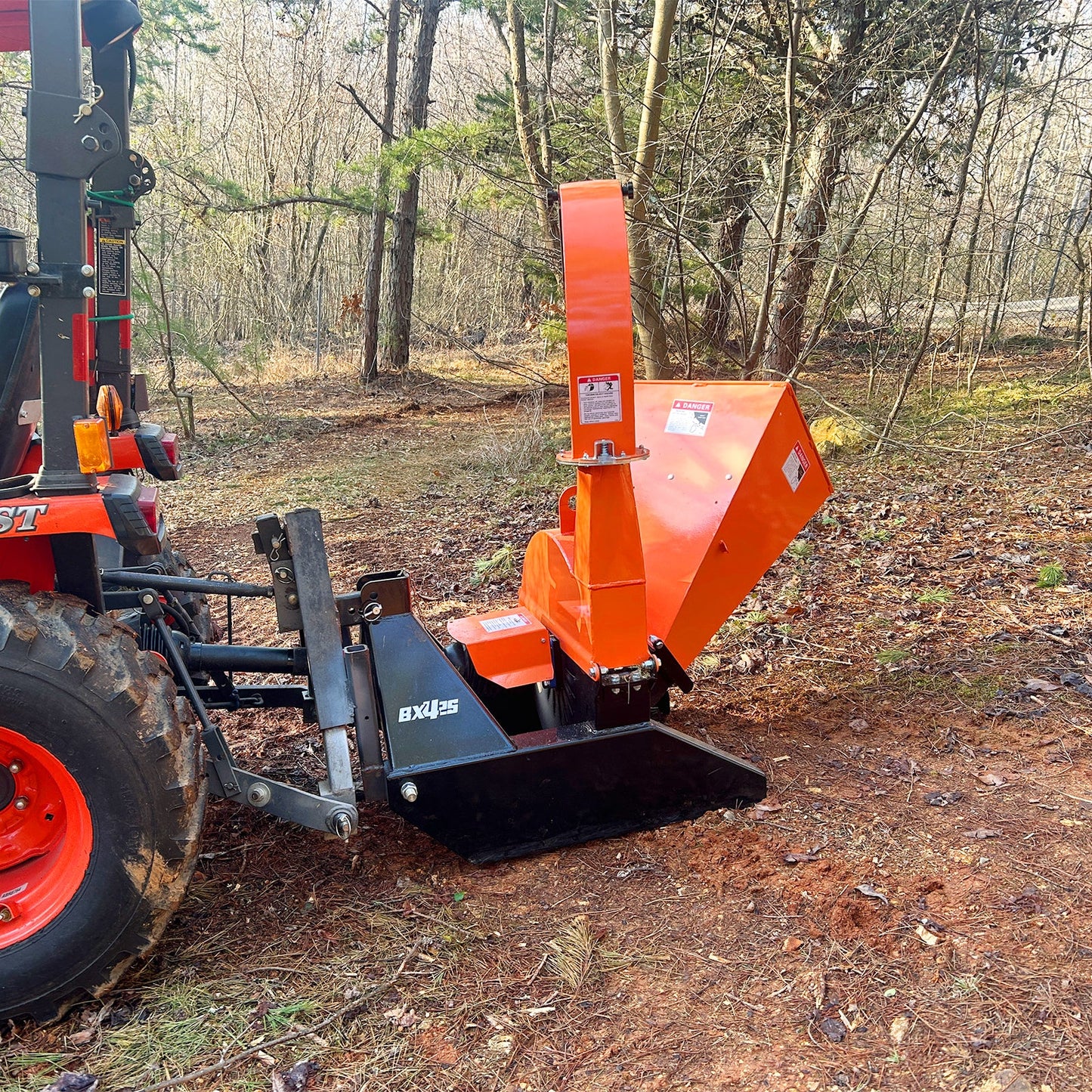 3-Point PTO Stump Grinder & Wood Chipper Combo