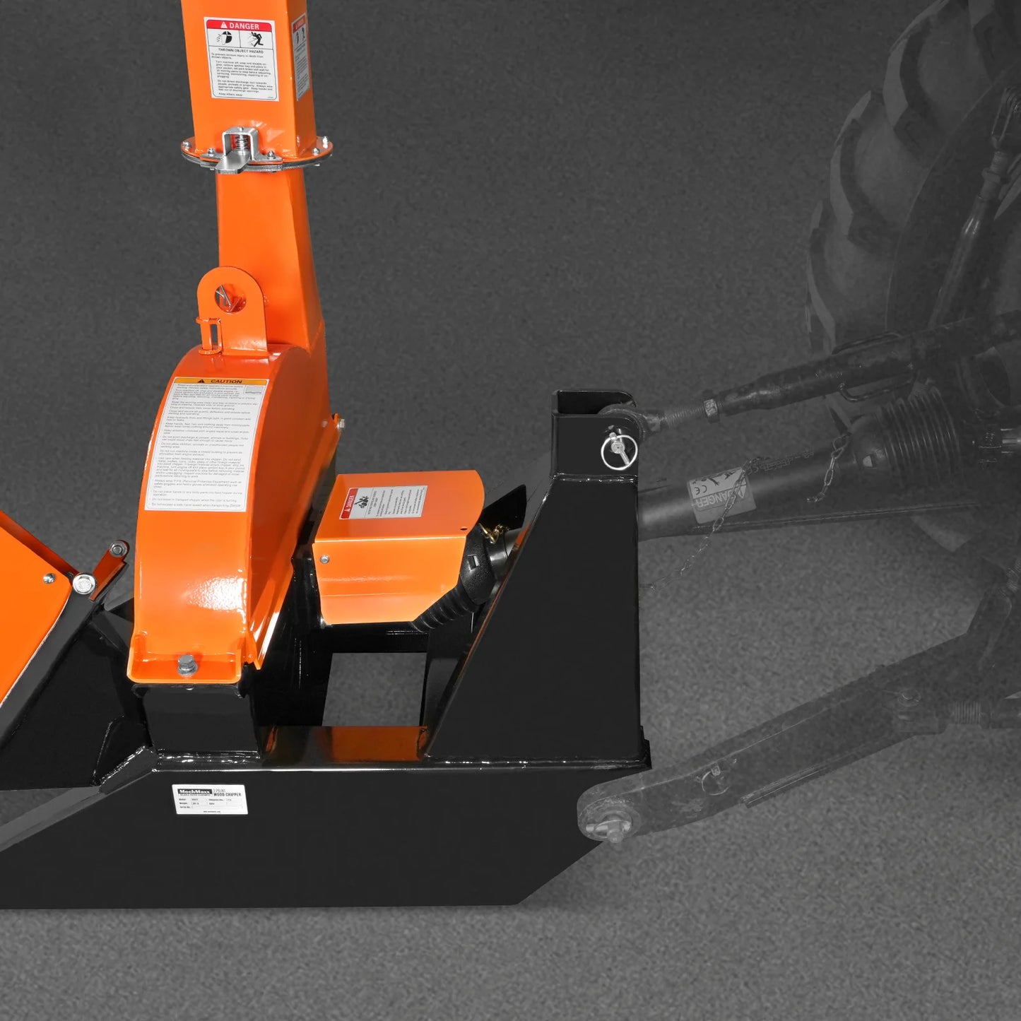 3-Point PTO Stump Grinder & Wood Chipper Combo