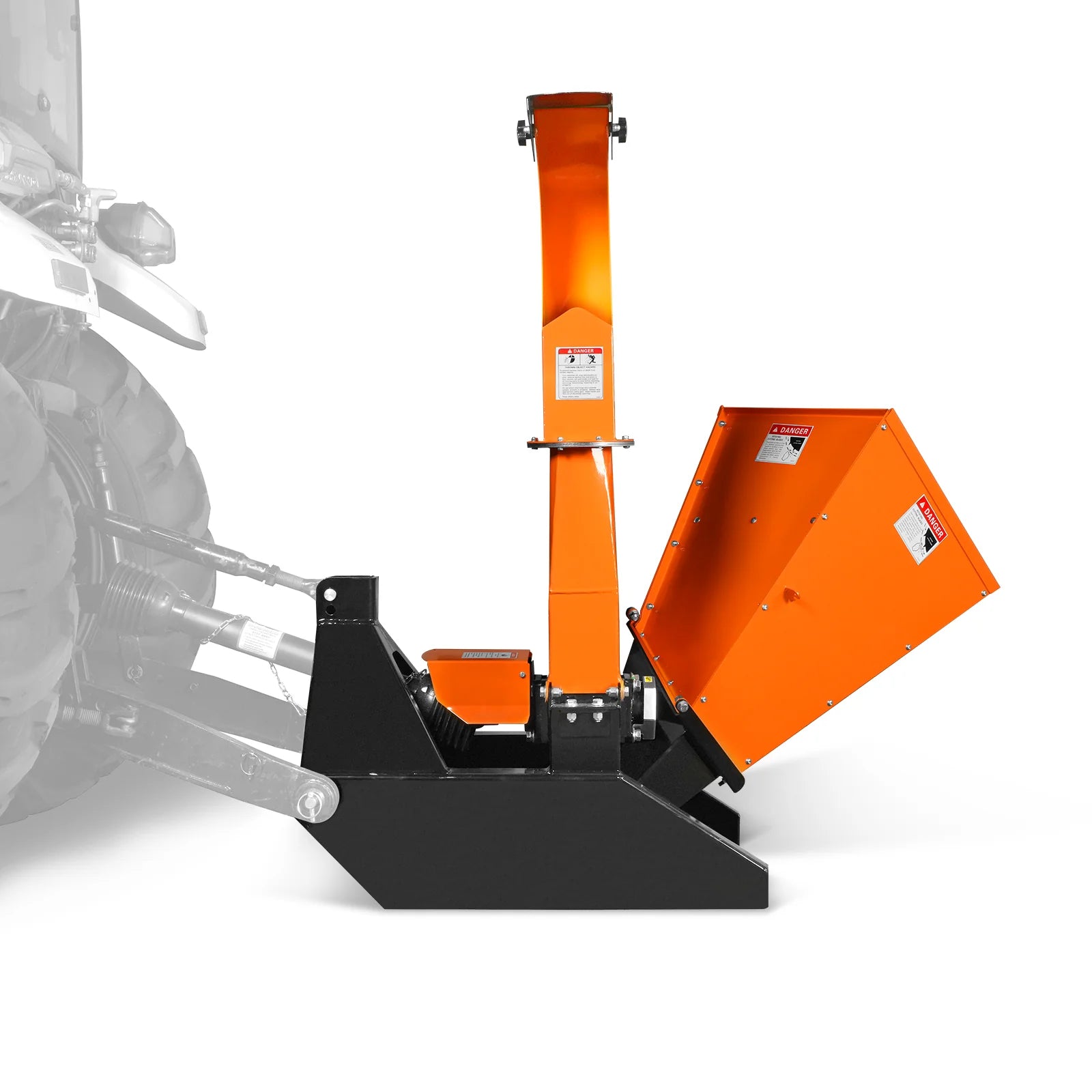 3 Point PTO Wood Chipper Attachment For Tractors Up To 45HP (PTO Shaft Included),  BX42S