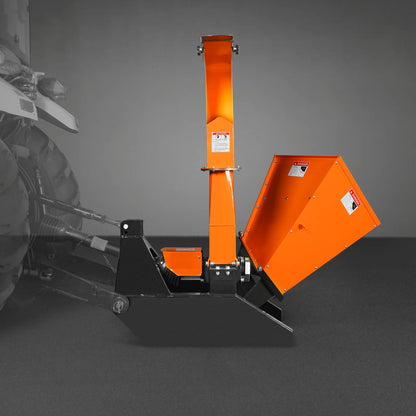 3 Point PTO Wood Chipper Attachment For Tractors Up To 45HP (PTO Shaft Included),  BX42S