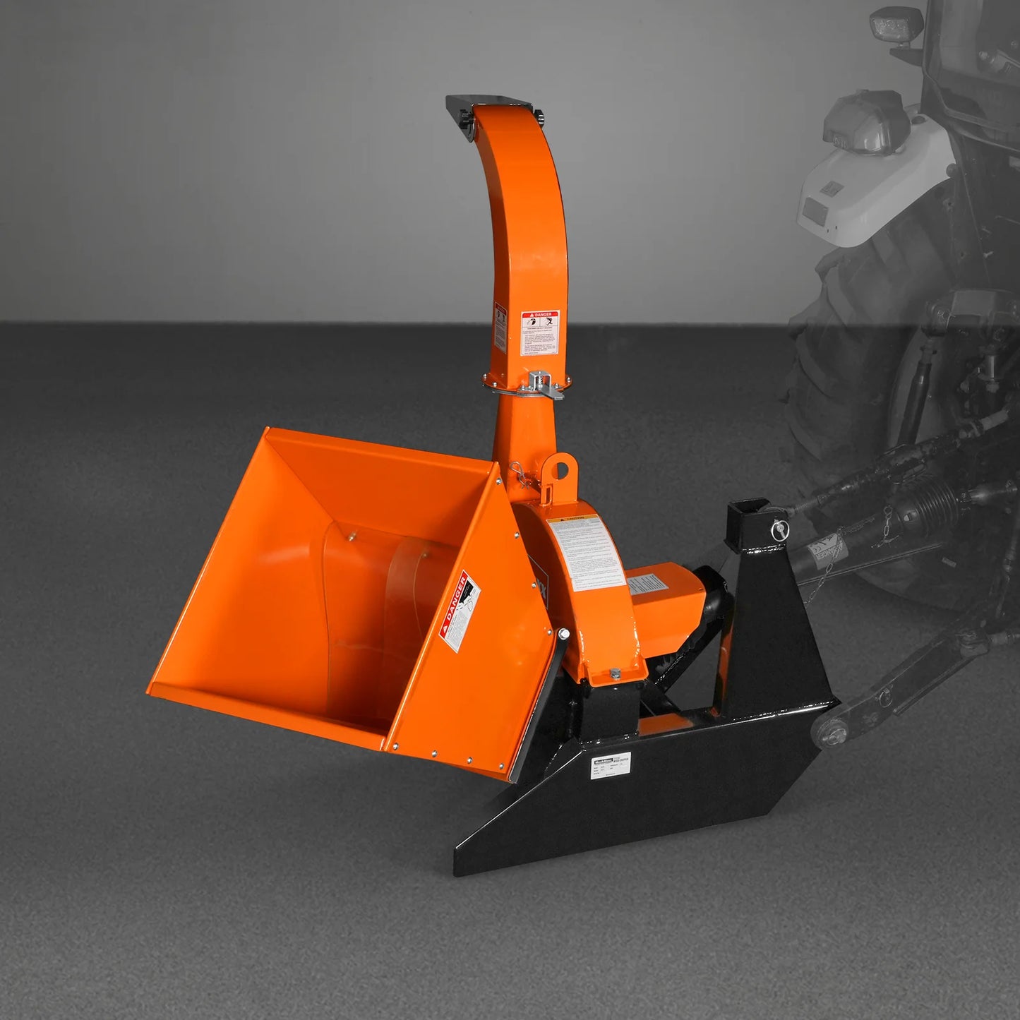 3 Point PTO Wood Chipper Attachment For Tractors Up To 45HP (PTO Shaft Included),  BX42S