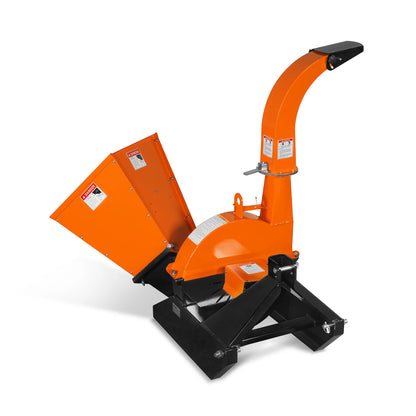 3 Point PTO Wood Chipper Attachment For Tractors Up To 45HP (PTO Shaft Included),  BX42S