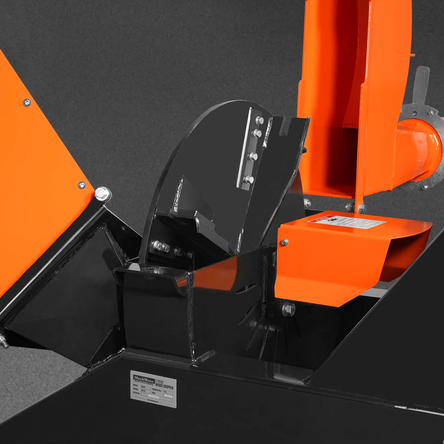 3 Point PTO Wood Chipper Attachment For Tractors Up To 45HP (PTO Shaft Included),  BX42S