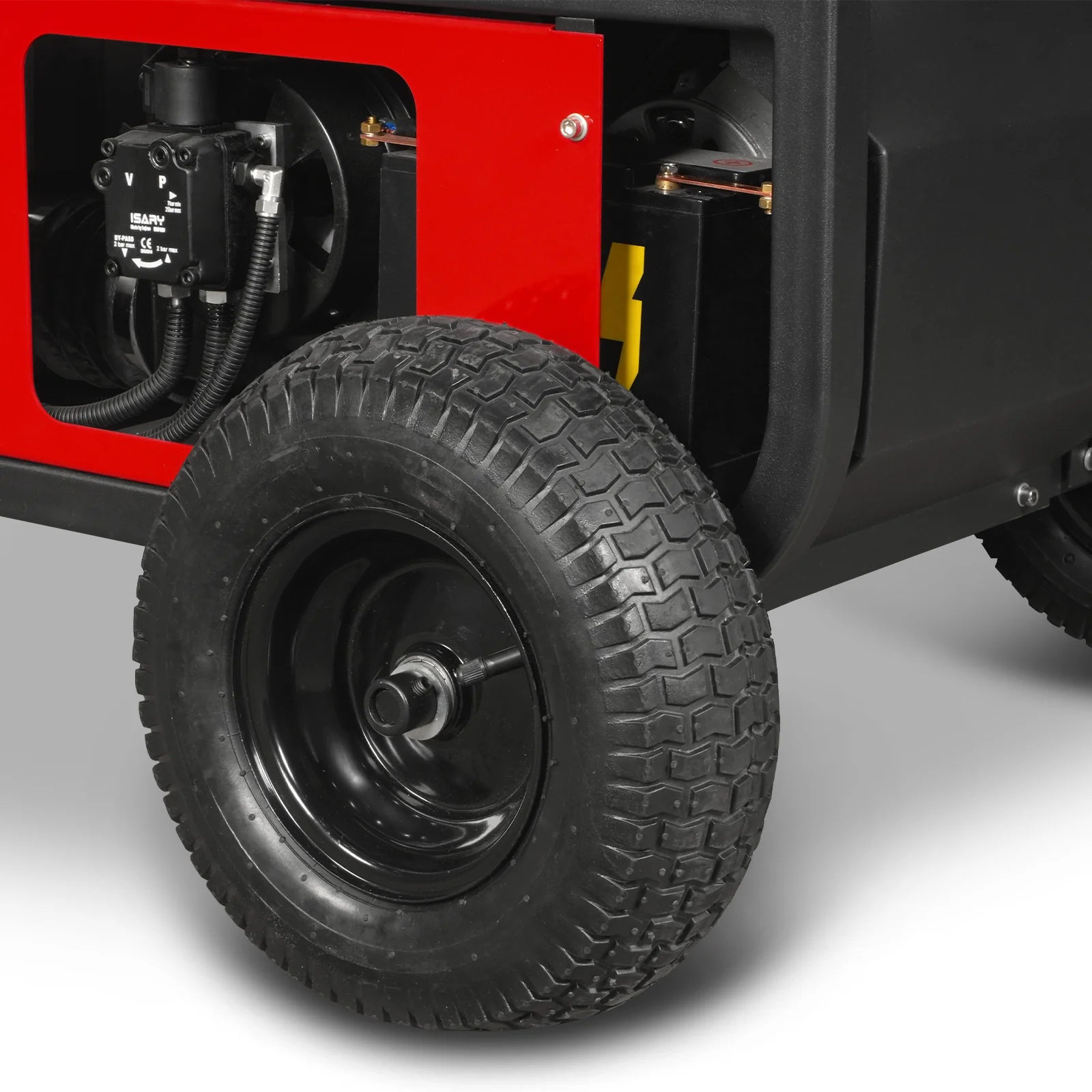 4000 PSI 4 GPM HONDA E-Start Engine Hot Water Pressure Washer with Hose Reel,  HPW40H