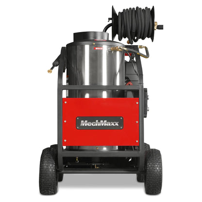 4000 PSI 4 GPM HONDA E-Start Engine Hot Water Pressure Washer with Hose Reel,  HPW40H