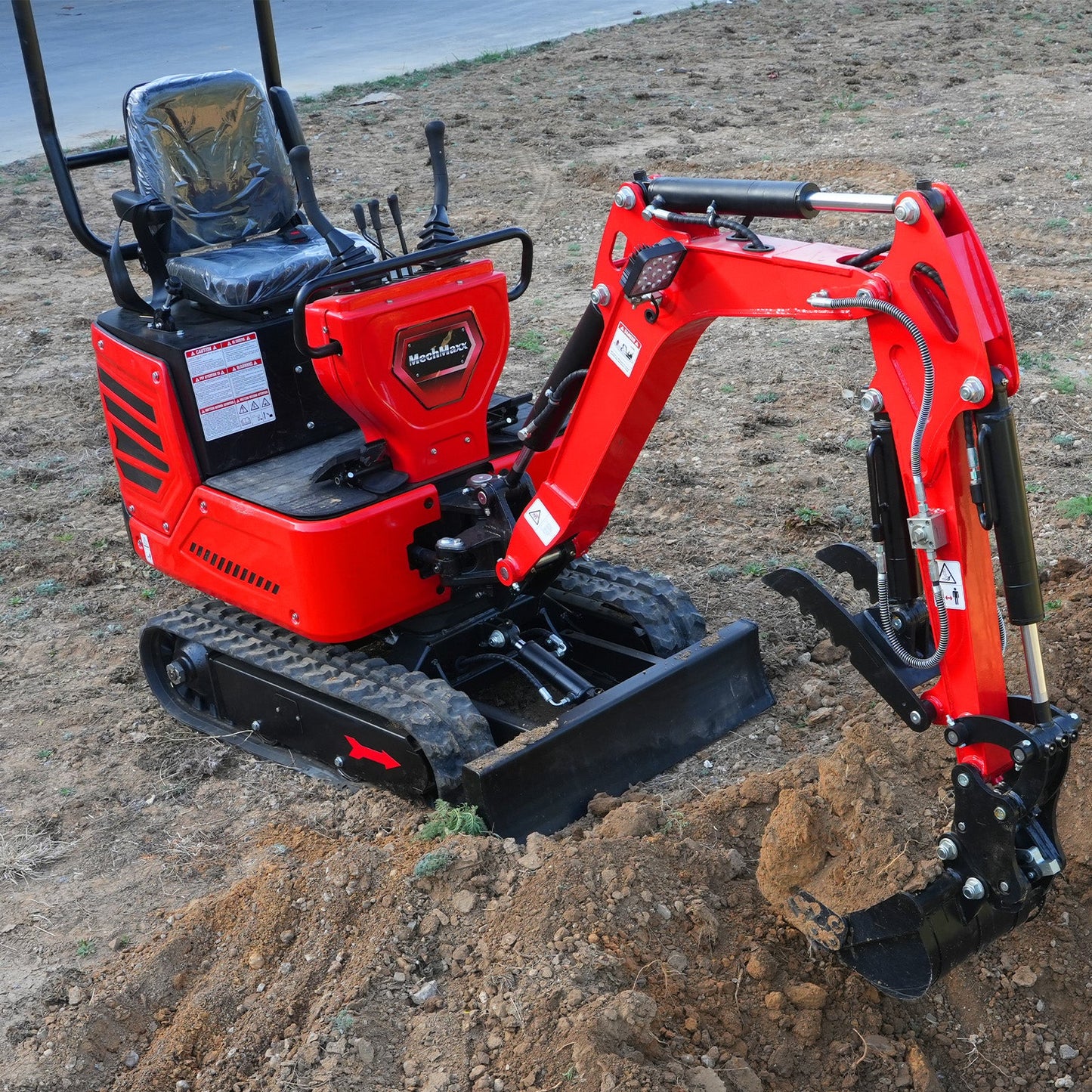 Mini Compact Excavator HONDA GX390 Engine,  65.7" Max. Digging Depth,  2280 LBS Operating Weight,  MEC10
