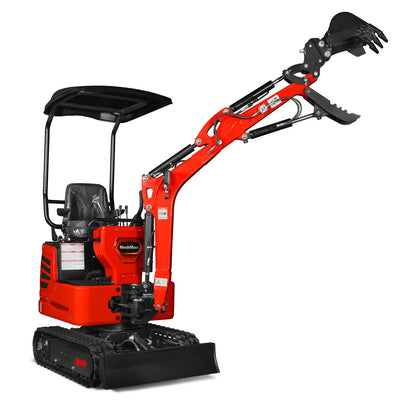Mini Compact Excavator HONDA GX390 Engine,  65.7" Max. Digging Depth,  2280 LBS Operating Weight,  MEC10