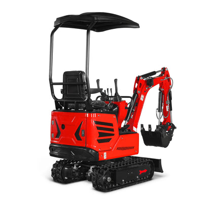 Mini Compact Excavator HONDA GX390 Engine,  65.7" Max. Digging Depth,  2280 LBS Operating Weight,  MEC10