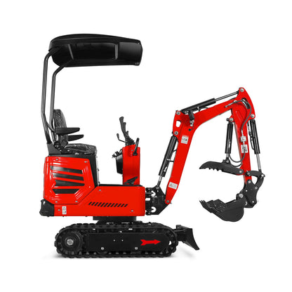Mini Compact Excavator HONDA GX390 Engine,  65.7" Max. Digging Depth,  2280 LBS Operating Weight,  MEC10