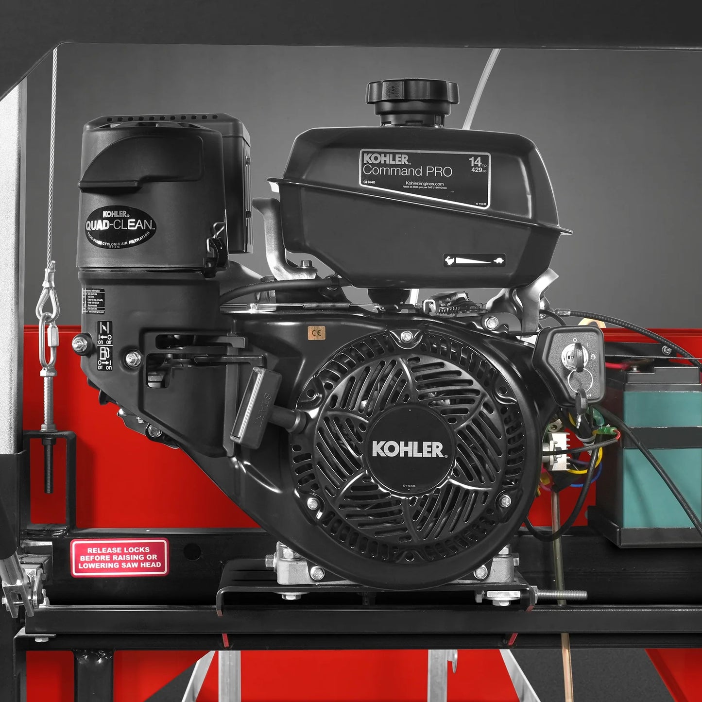 26" Portable Sawmill (5x Blades Included),  KOHLER CH440 429cc E-Start Gasoline Engine,  20" Board Width,  20' Track Length (13' Track Length + 6.4' Track Extension Included) ,  SM-26