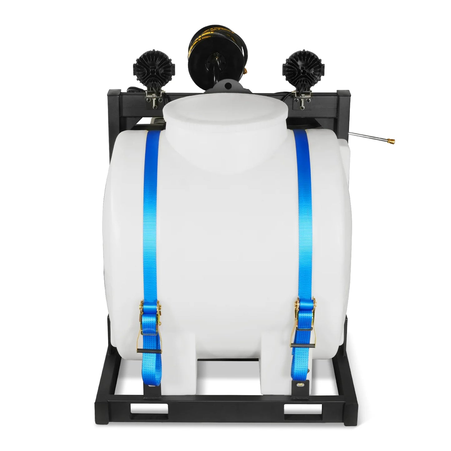 4000 PSI 4 GPM KOHLER E-Start Engine Hot Water Pressure Washer Skid Mounted with 175 Gal Tank,  HPW40KT