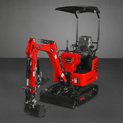 Mini Compact Excavator HONDA GX390 Engine,  65.7" Max. Digging Depth,  2280 LBS Operating Weight,  MEC10