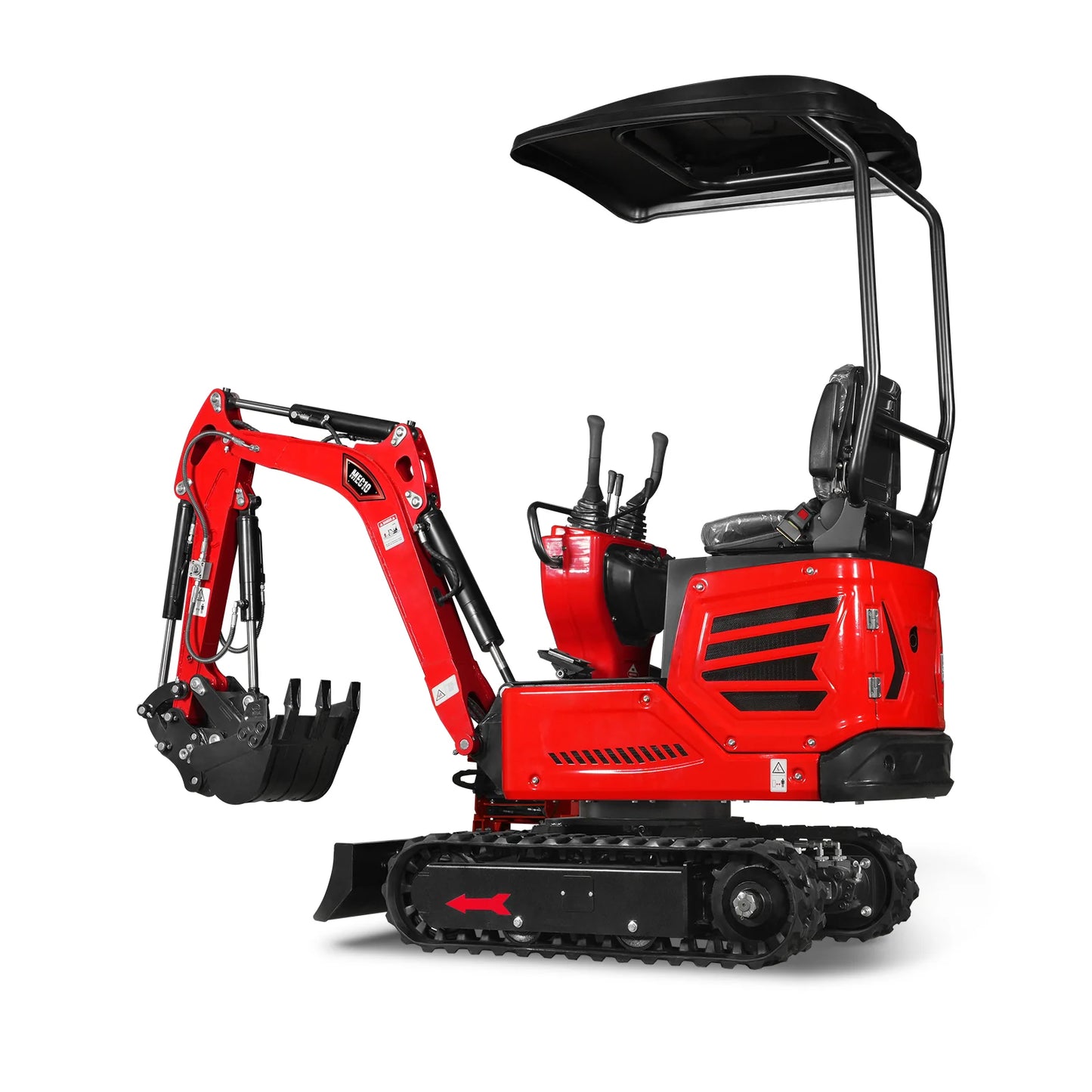 Mini Compact Excavator HONDA GX390 Engine,  65.7" Max. Digging Depth,  2280 LBS Operating Weight,  MEC10