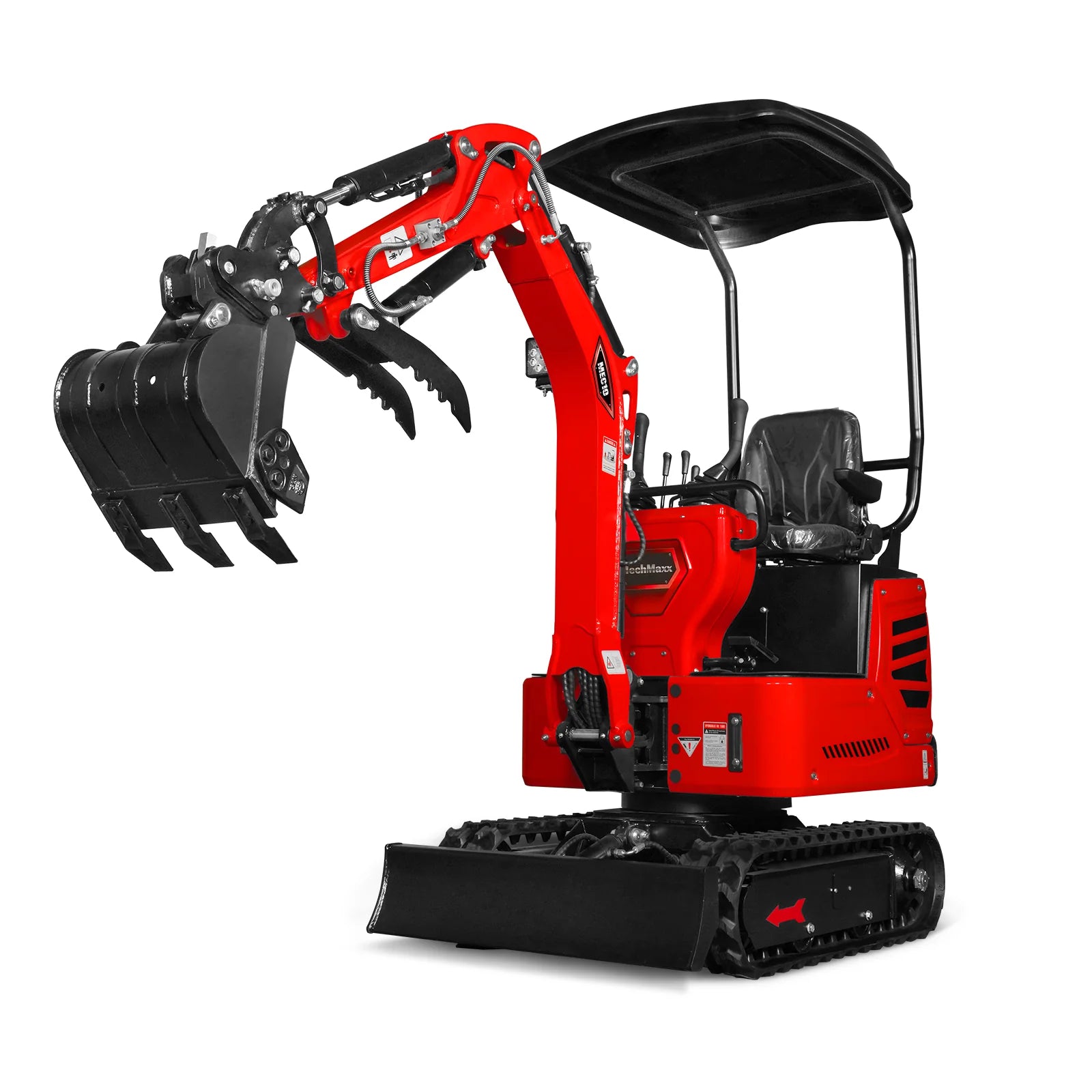 Mini Compact Excavator HONDA GX390 Engine,  65.7" Max. Digging Depth,  2280 LBS Operating Weight,  MEC10