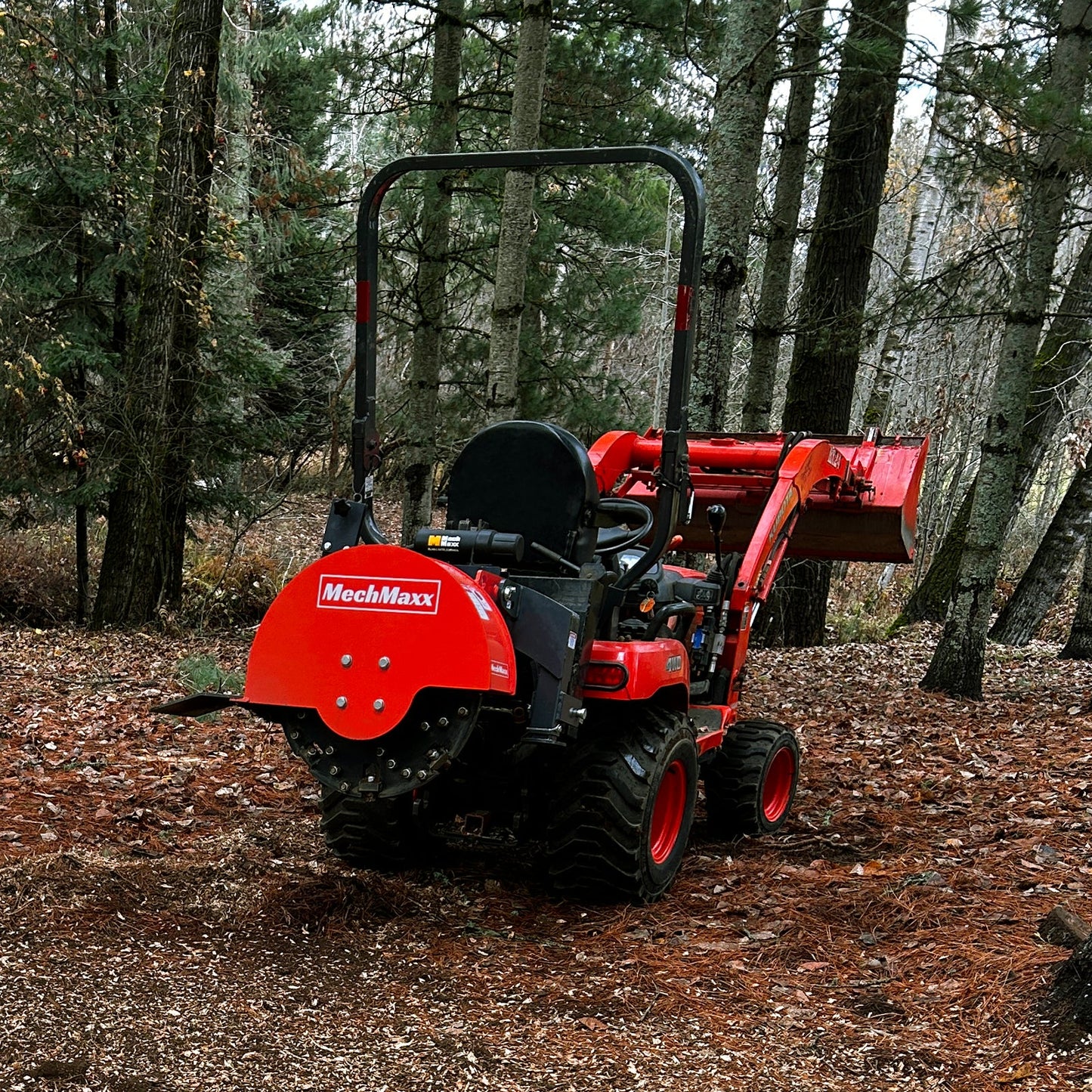 3-Point PTO Stump Grinder & Wood Chipper Combo