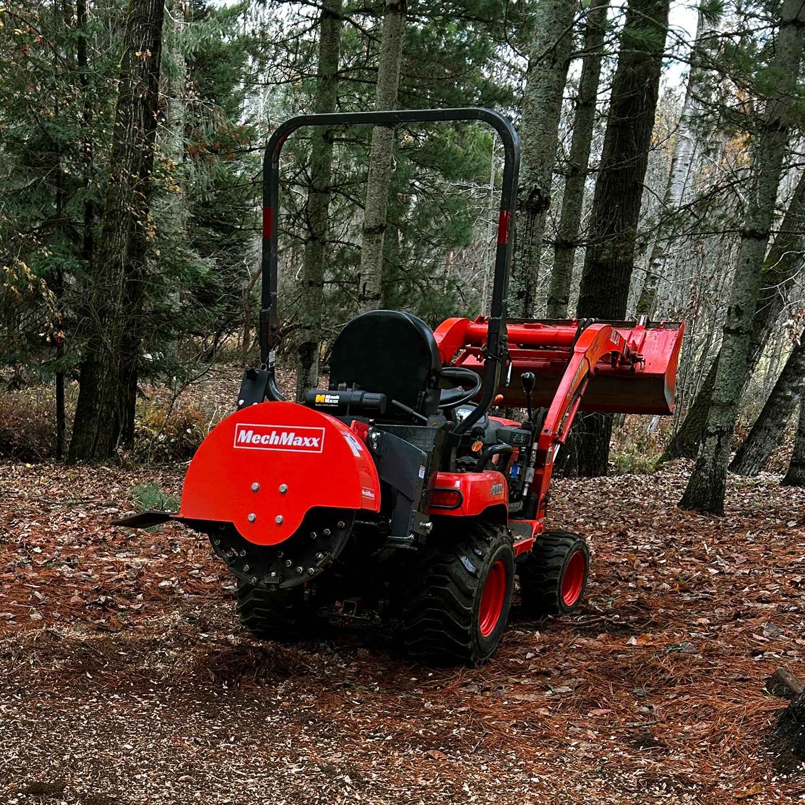3-Point PTO Stump Grinder & Wood Chipper Combo