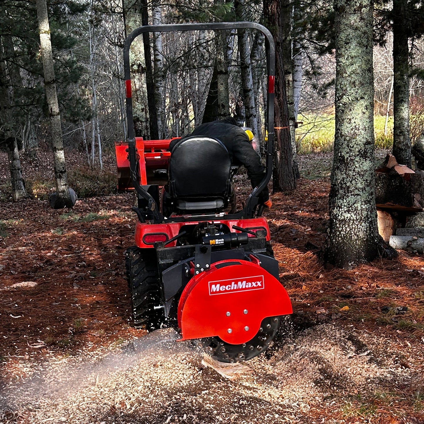 3-Point PTO Stump Grinder & Wood Chipper Combo