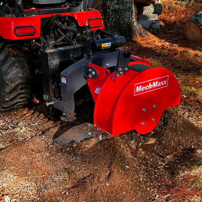 3-Point PTO Stump Grinder & Wood Chipper Combo