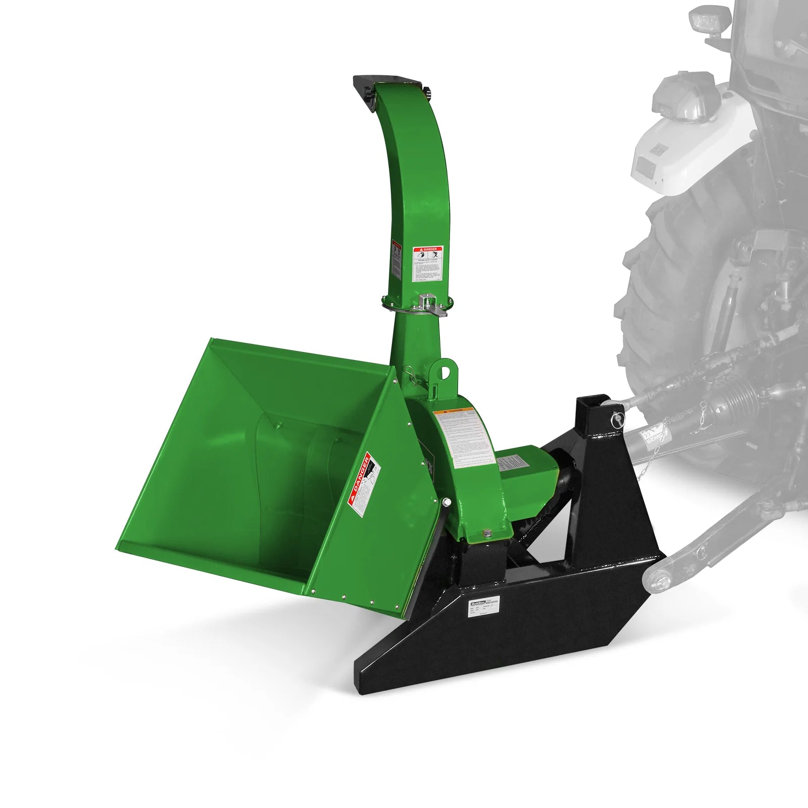3 Point PTO Wood Chipper Attachment For Tractors Up To 45HP (PTO Shaft Included),  BX42S
