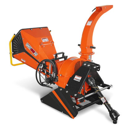 6" 3 Point Hydraulic Feeding PTO Wood Chipper for 20-50HP Tractor,  WC68H