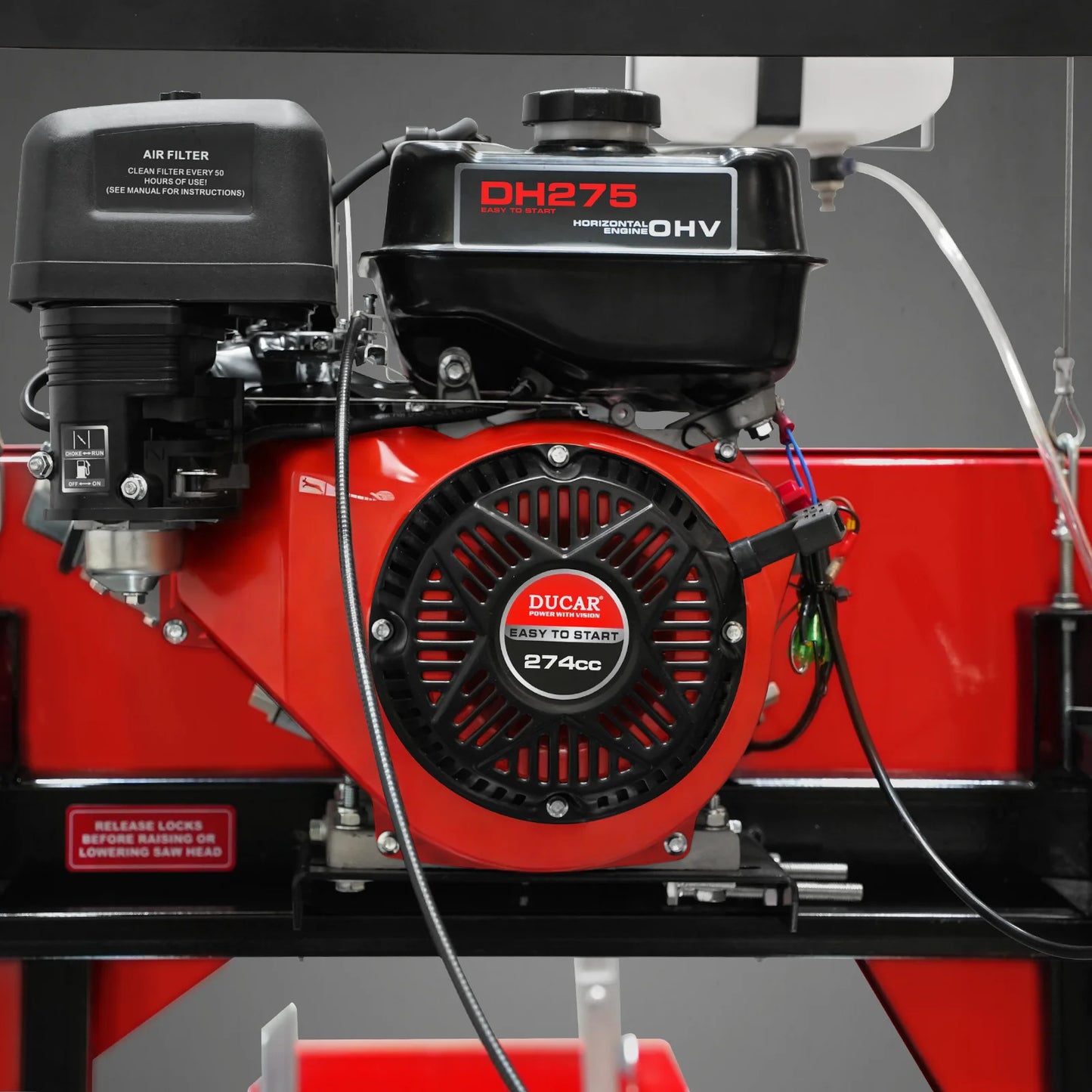 22" Portable Sawmill,  274cc 8.1HP Gasoline Engine,  18" Board Width,  13' Track Length ,  SM-22