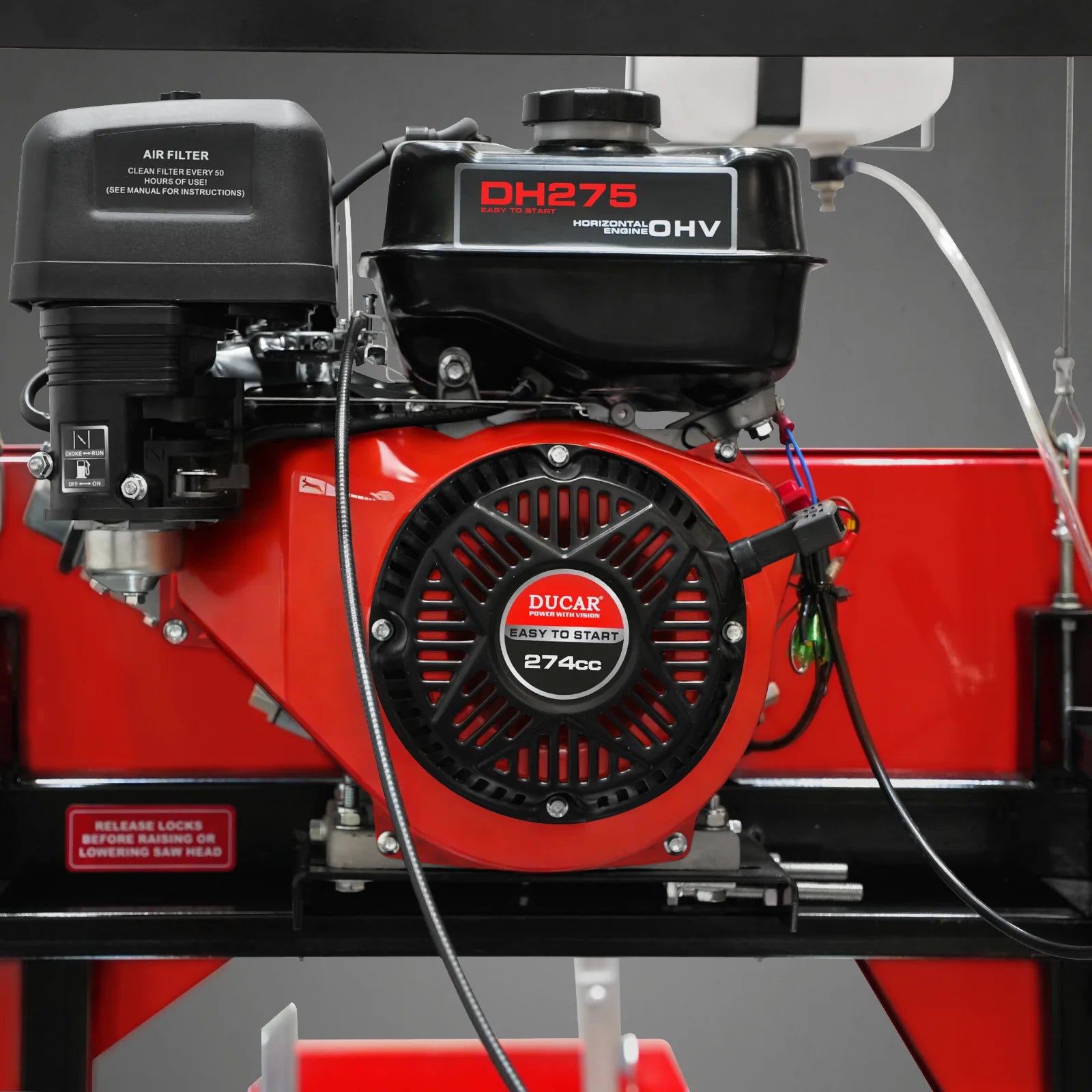 22" Portable Sawmill,  274cc 8.1HP Gasoline Engine,  18" Board Width,  13' Track Length ,  SM-22