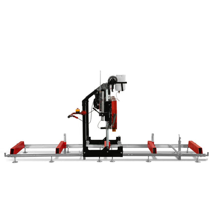 26" Portable Sawmill,  459cc 15HP E-Start Gasoline Engine,  20" Board  Width,  13' Track Length ,  SM-26