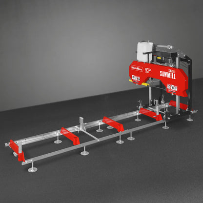 18" Portable Sawmill,  212cc 7HP Gasoline Engine,  15" Board  Width,  10' Track Length ,  SM-18