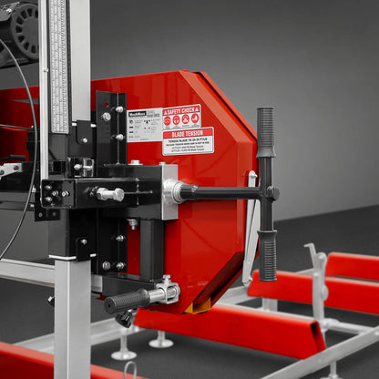 36" MAX Portable Sawmill,  25HP 750cc ZONSEN V-Twin Engine,  36" Board Width, 20' Track Length, SM-36MAX