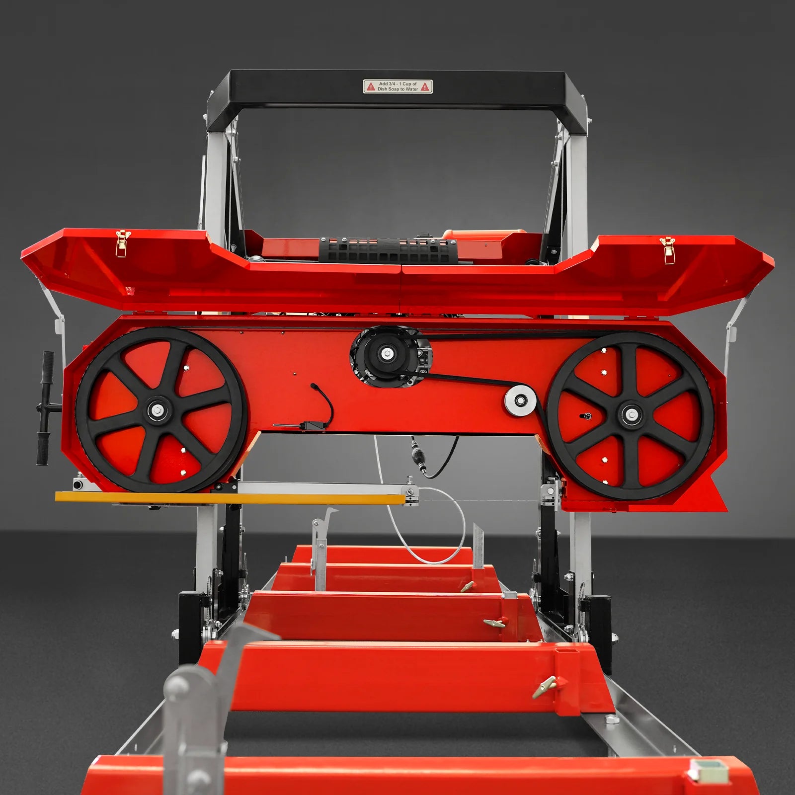 36" MAX Portable Sawmill,  25HP 750cc ZONSEN V-Twin Engine,  36" Board Width, 20' Track Length, SM-36MAX