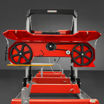 36" MAX Portable Sawmill,  25HP 750cc ZONSEN V-Twin Engine,  36" Board Width, 20' Track Length, SM-36MAX