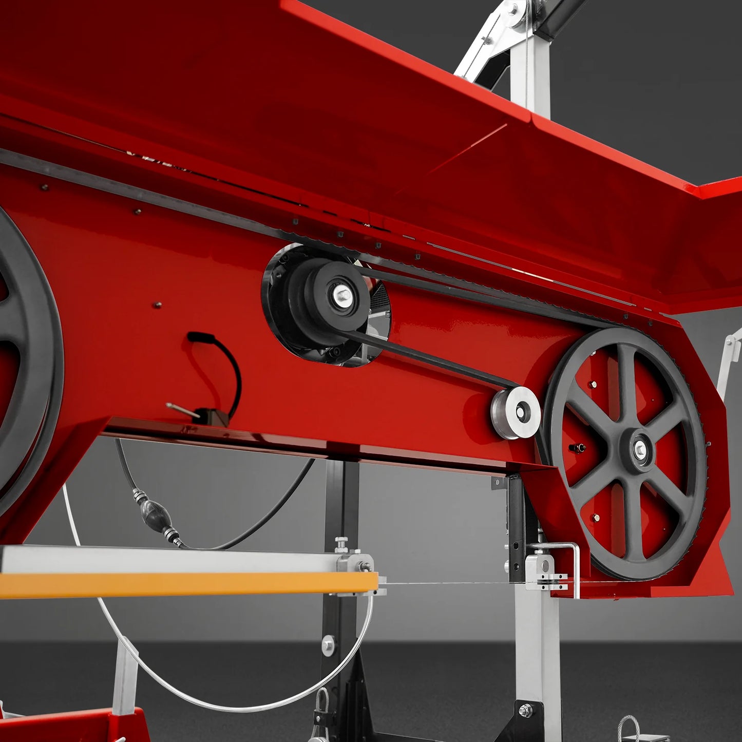 36" MAX Portable Sawmill,  25HP 750cc ZONSEN V-Twin Engine,  36" Board Width, 20' Track Length, SM-36MAX