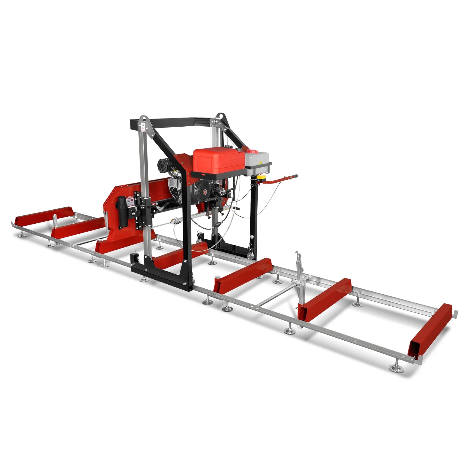 36" MAX Portable Sawmill,  25HP 750cc ZONSEN V-Twin Engine,  36" Board Width,  20' Track Length,  (10 x Blades Included),  SM-36MAX