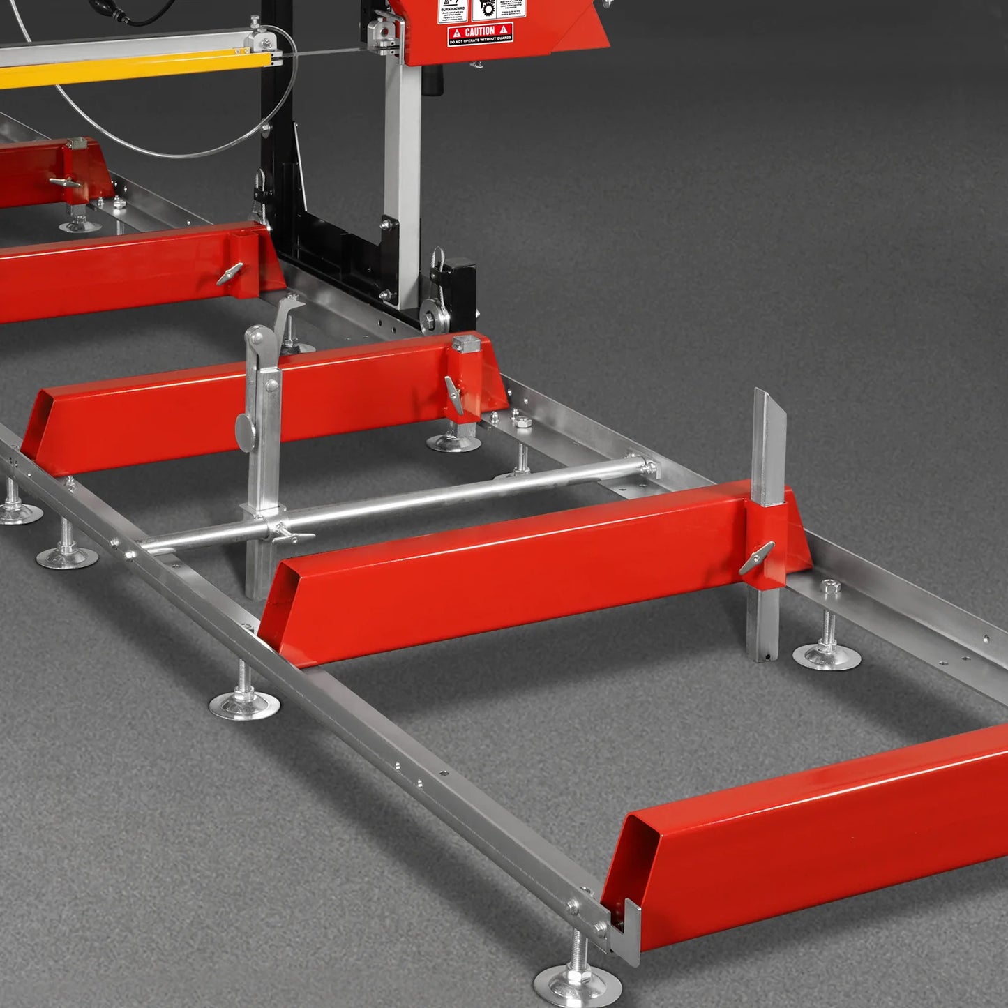 36" MAX Portable Sawmill,  25HP 750cc ZONSEN V-Twin Engine,  36" Board Width,  20' Track Length,  (10 x Blades Included),  SM-36MAX