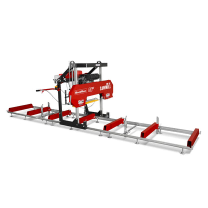 36" MAX Portable Sawmill,  25HP 750cc ZONSEN V-Twin Engine,  36" Board Width,  20' Track Length,  (10 x Blades Included),  SM-36MAX