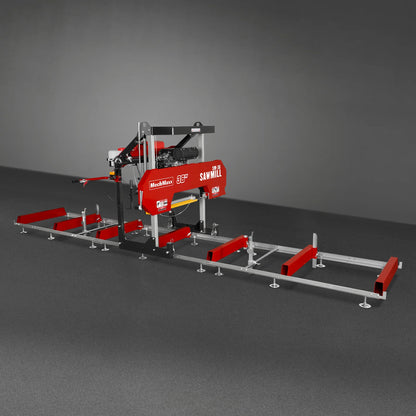 36" MAX Portable Sawmill,  25HP 750cc ZONSEN V-Twin Engine,  36" Board Width,  20' Track Length,  (10 x Blades Included),  SM-36MAX