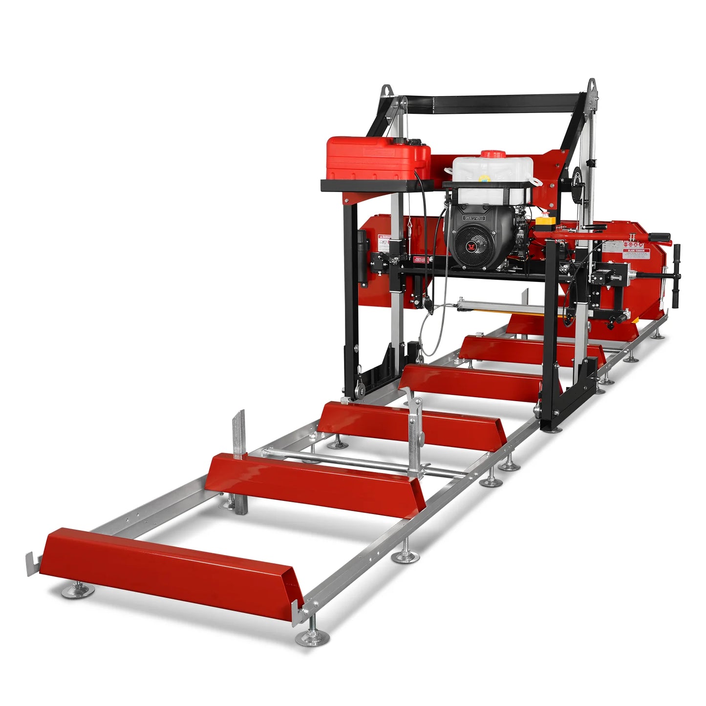 36" MAX Portable Sawmill,  25HP 750cc ZONSEN V-Twin Engine,  36" Board Width, 20' Track Length, SM-36MAX